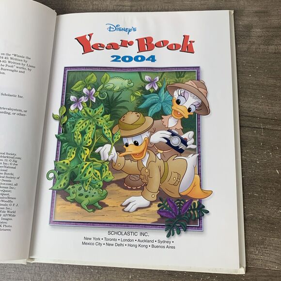 Disney's Year Book 2004, Wonderful World of Reading, Vintage Book 2004, Hardback - Picture 5 of 10